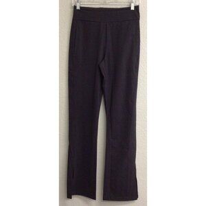 Carbon 38 Womens Mid Rise Split Ankle Leggings Pull On Pants Black Size Small